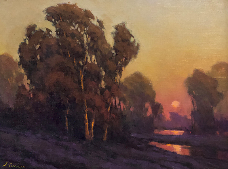 Steven Curry, Artist, exhibiting at Waterhouse Gallery. Romantic and